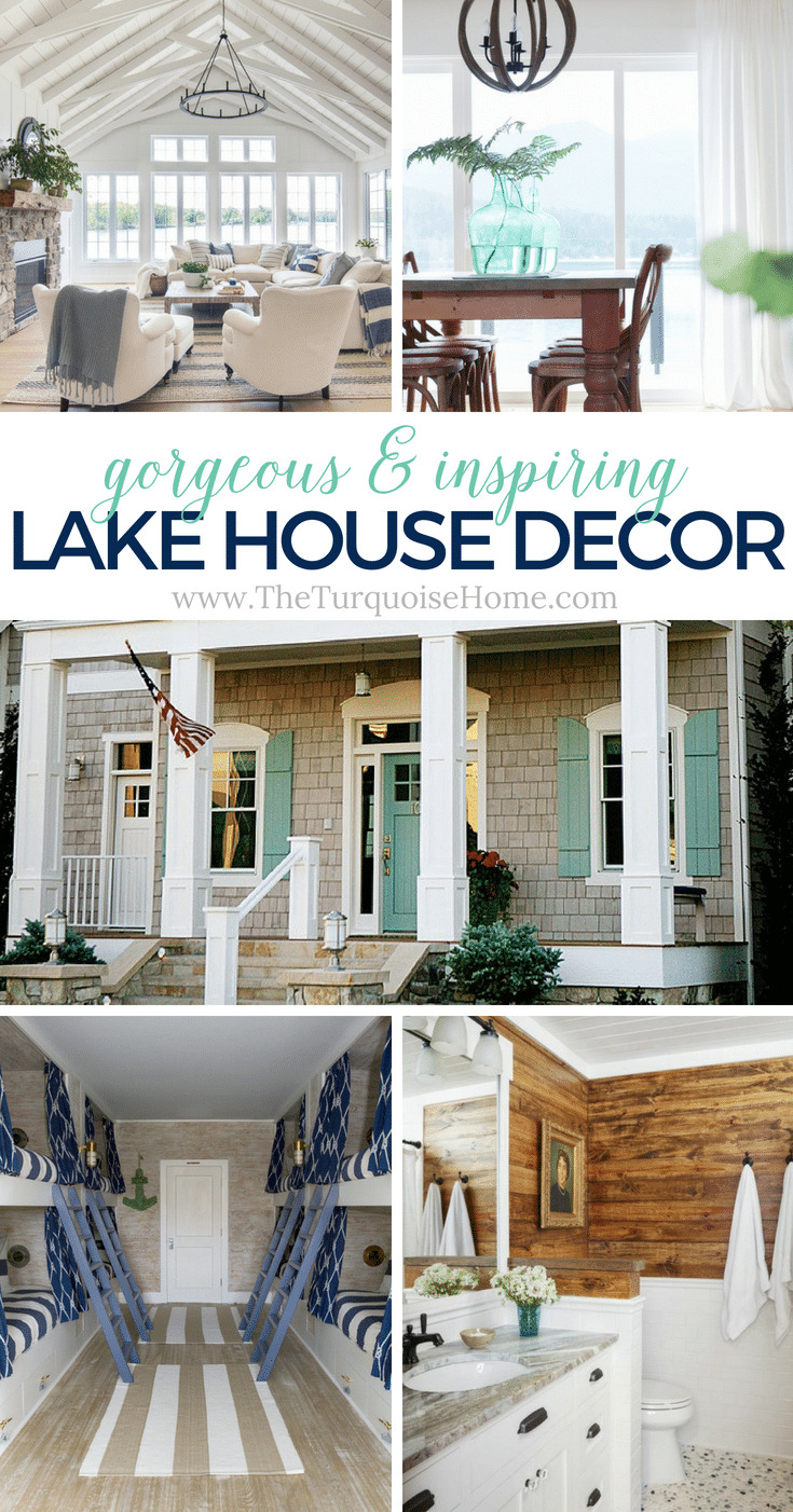 Beautiful Lake House Decor inspiration - The Turquoise Home