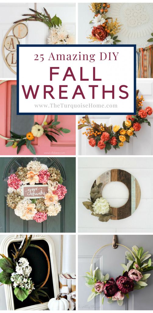 25 Amazing DIY Fall Wreaths