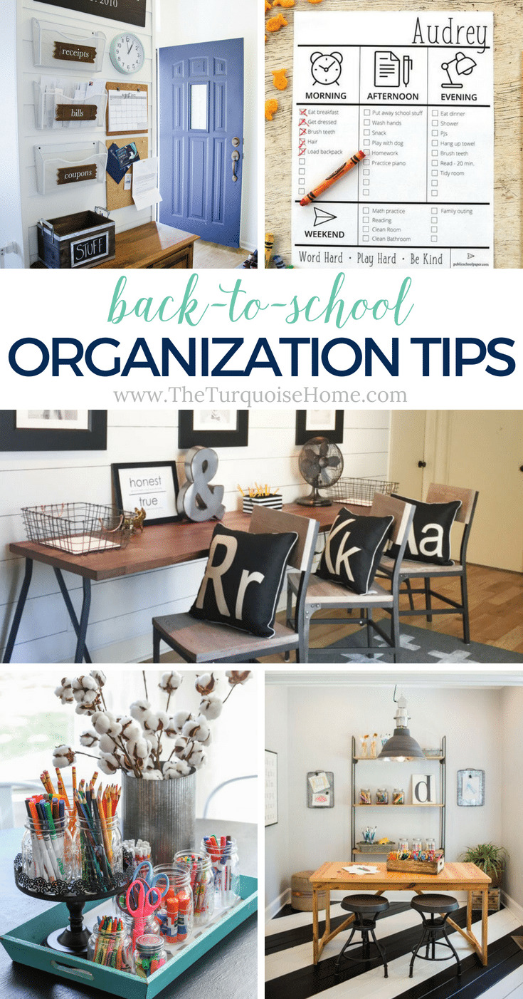 Back-to-School Home Organization Tips