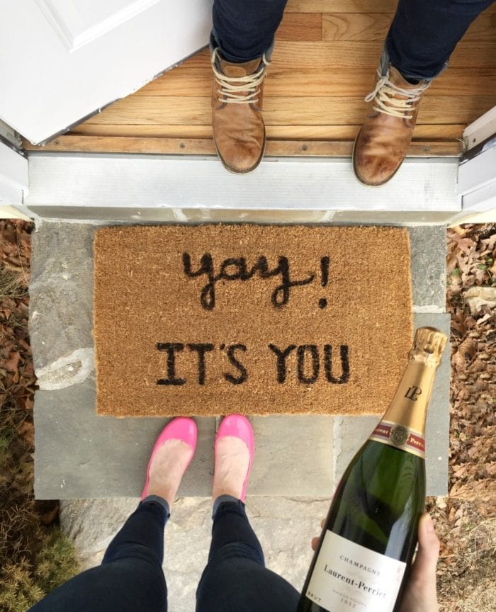 Yay! It's You Doormat