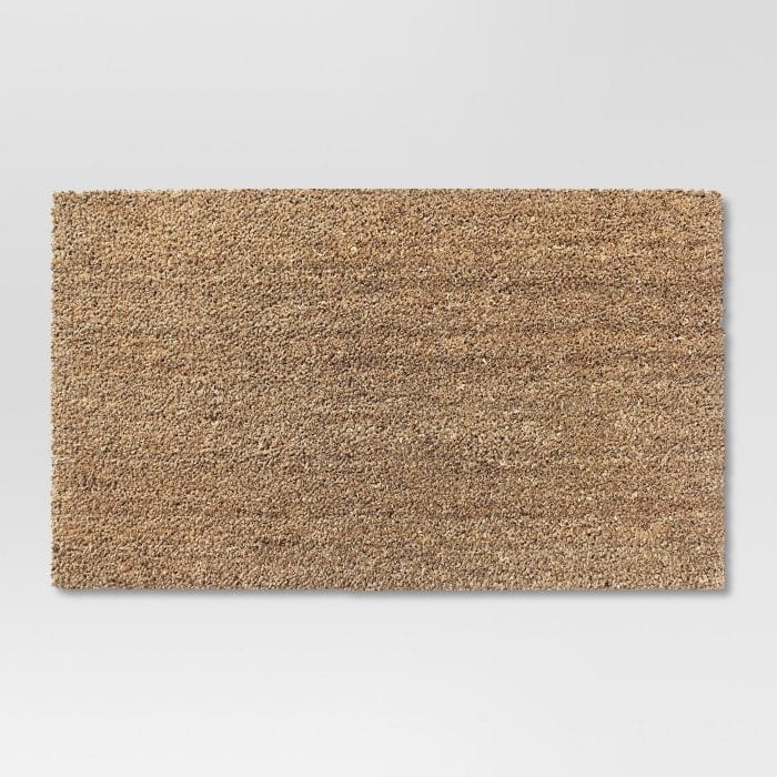 Plain Coir Doormat to Make Your Own!