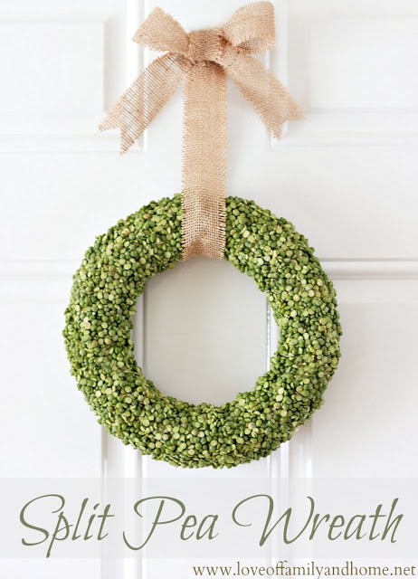 Split Pea Wreath