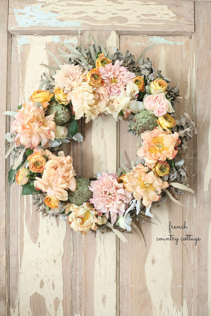 Floral Eucalyptus Wreath