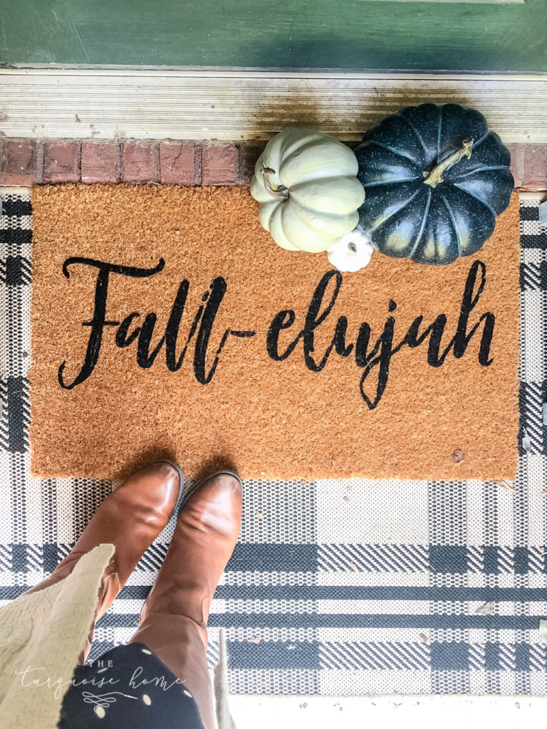 Layered Doormat and Rug Ideas for Fall - Modern Glam