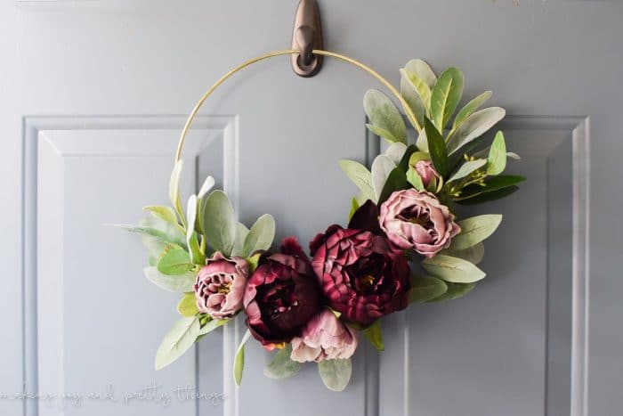 Moody Modern Fall Wreath