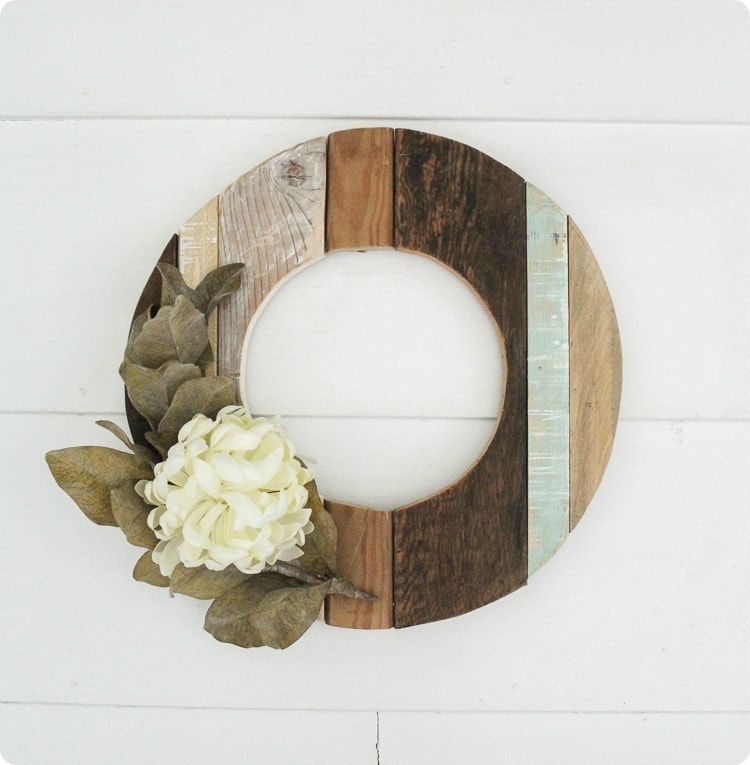 Rustic Wood Fall Wreath