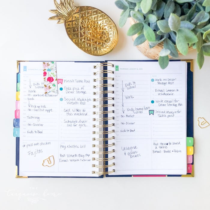 How I Use My Emily Ley Simplified Planner and Favorite Hack!