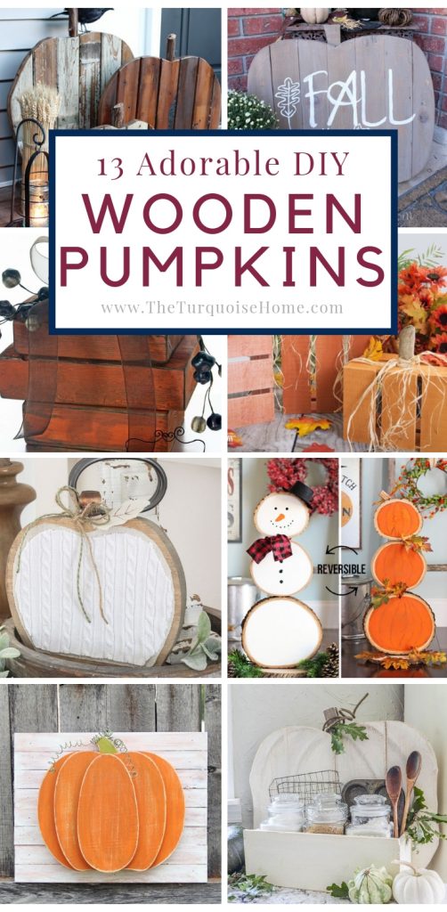 13 Adorable Wooden Pumpkins for Any Budget - The Turquoise Home