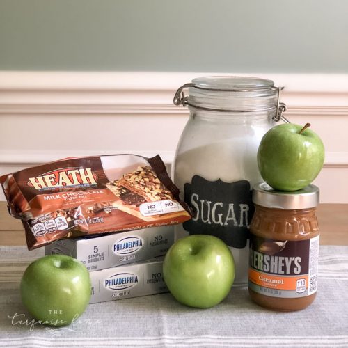 Cream Cheese Caramel Apple Dip - The Turquoise Home