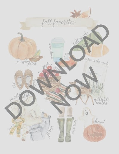 Fall Favorites Download Now