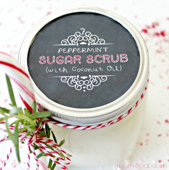 Peppermint Sugar Scrub | 25 DIY Christmas Gift Ideas