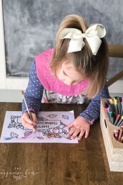 Free Thanksgiving Coloring Pages (for kids and adults alike!)
