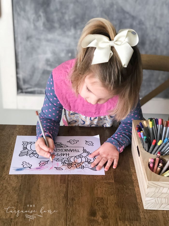 Free Thanksgiving Coloring Pages