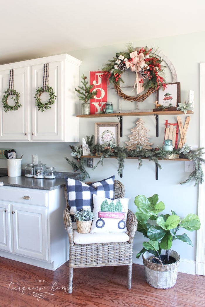 Christmas Kitchen 2018 with 40+ more Christmas Home Tours!