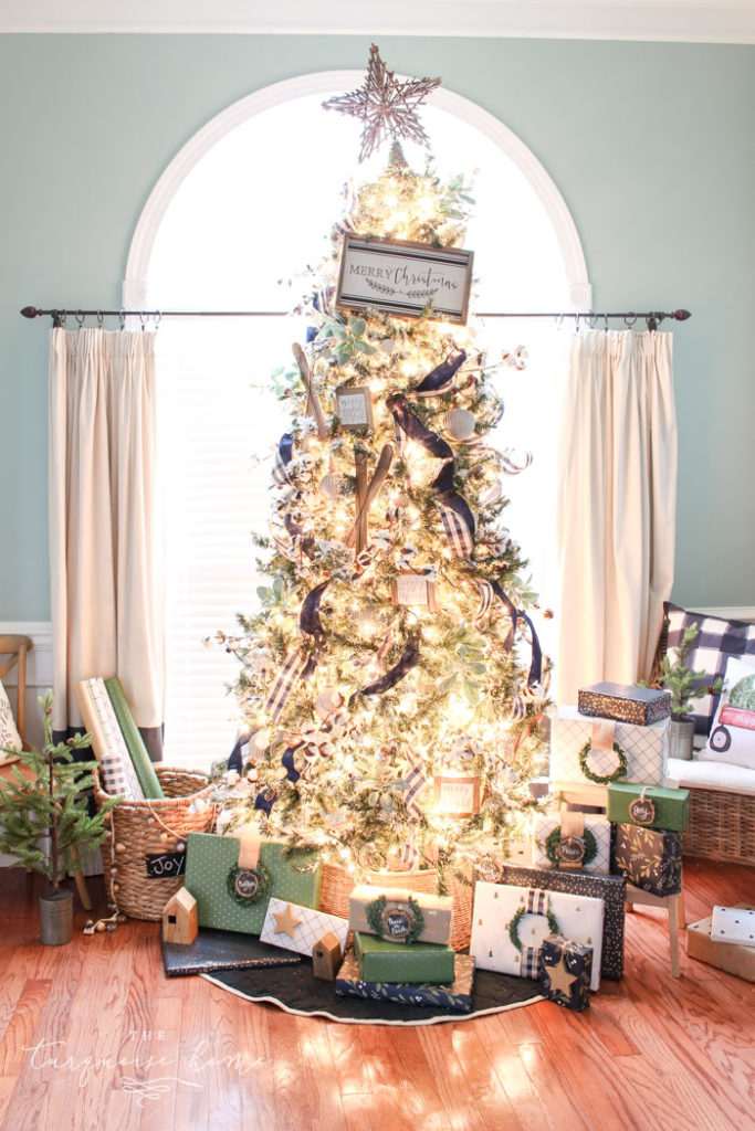 How to Put Lights on a Christmas Tree (so it glows!)