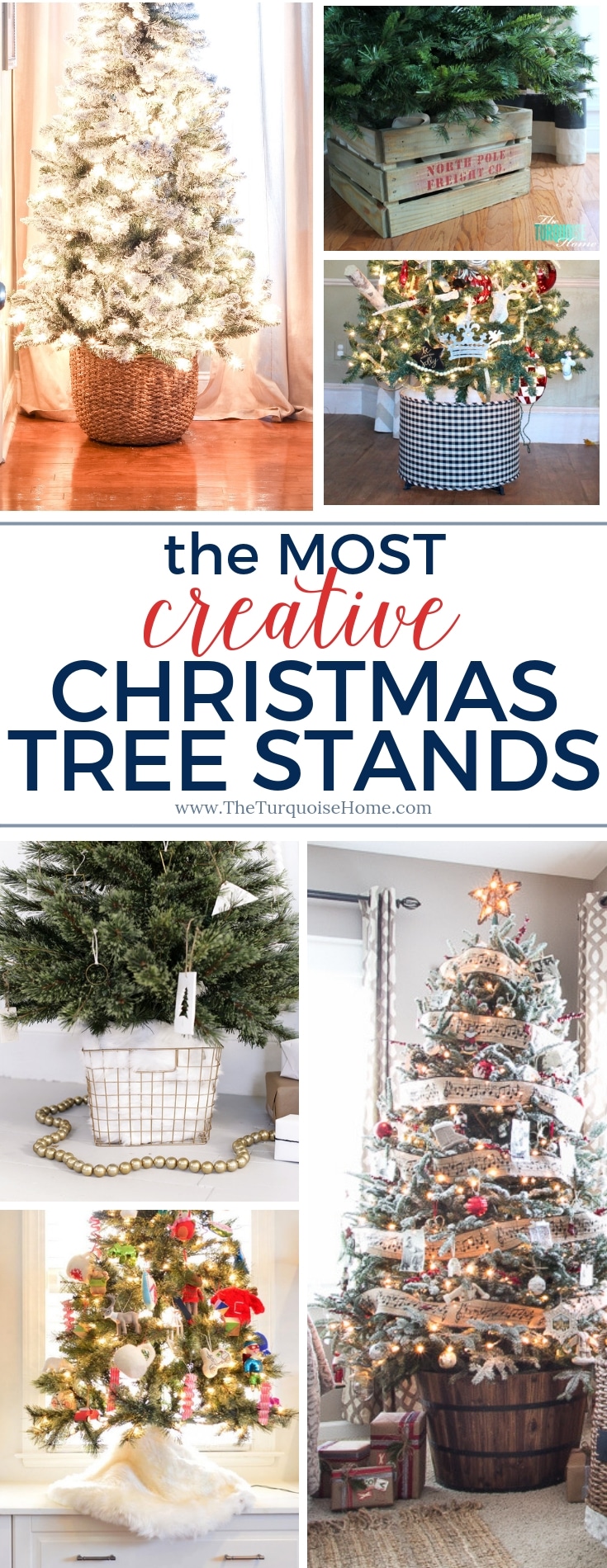 The Most Creative Christmas Tree Stands