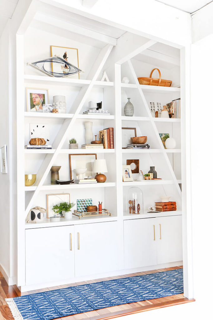 3 Steps to Styling Your Bookshelf with Emily Henderson