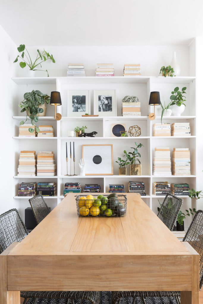 How to Decorate a Bookshelf - Photo by Kelsey Ann Rose (www.kelseyannrose.com)