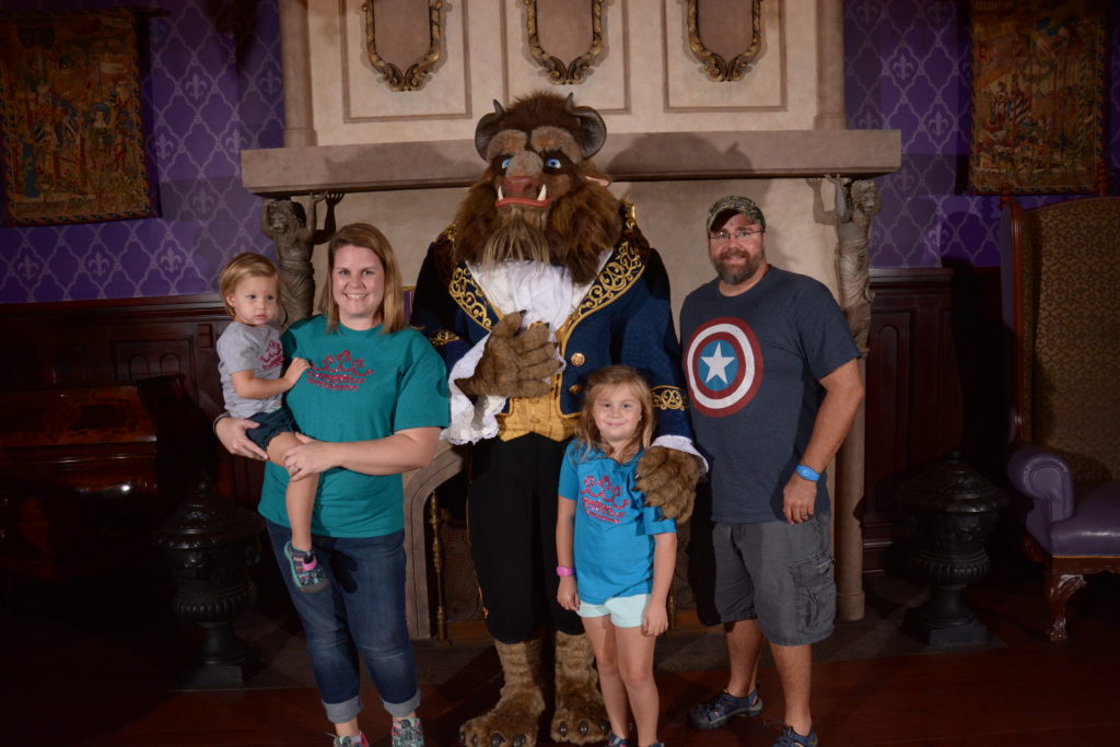 Dinner at Be Our Guest with the Beast