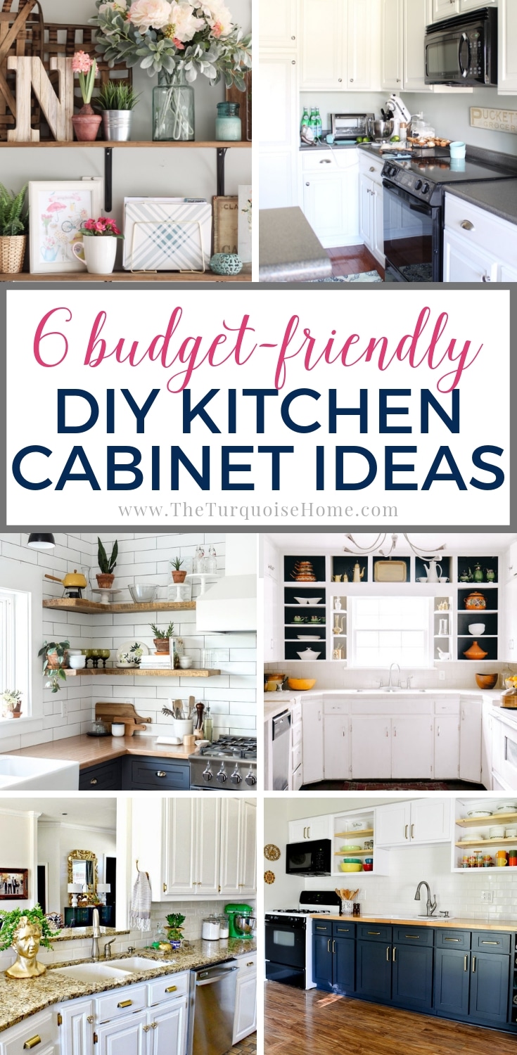 6 Budget-Friendly DIY Kitchen Cabinet Decor Ideas
