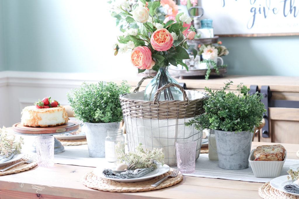 Spring Tablescape 2019