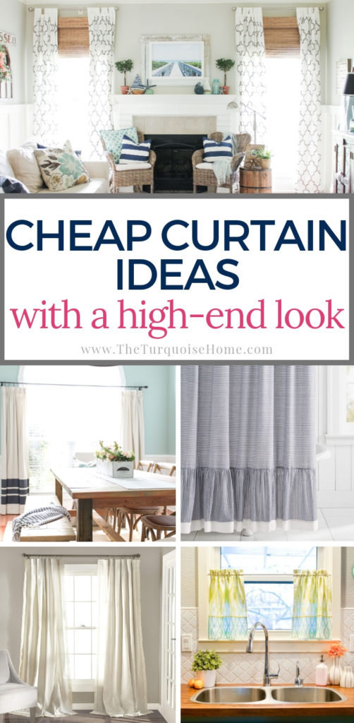 Gorgeous Cheap Curtain Ideas For Your Home The Turquoise Home