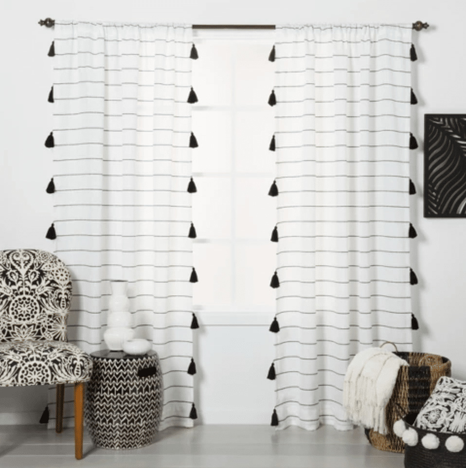 Discover an easy and inexpensive way to help curtains drape perfectly.