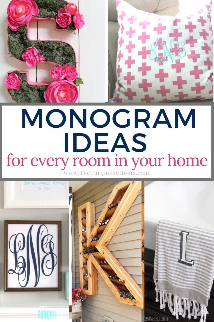 Monogram Ideas for Every Room in Your Home