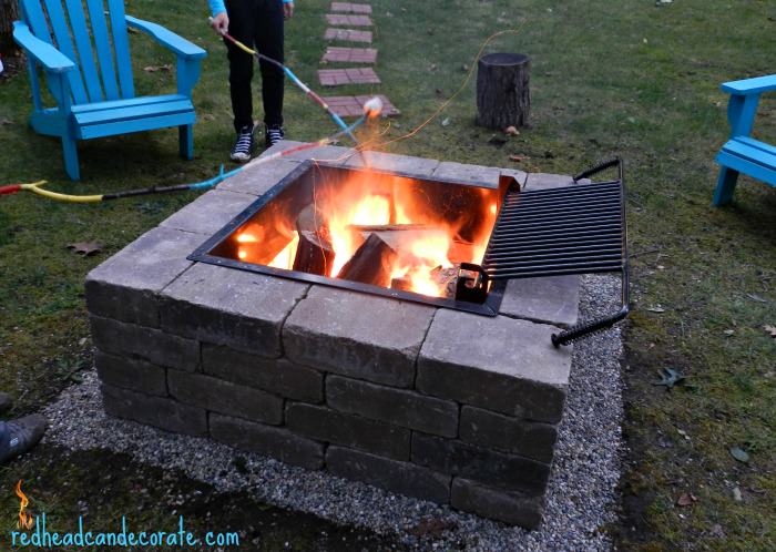 Diy Fire Pit Ideas Options To, Homemade Fire Pit Cooking Grate