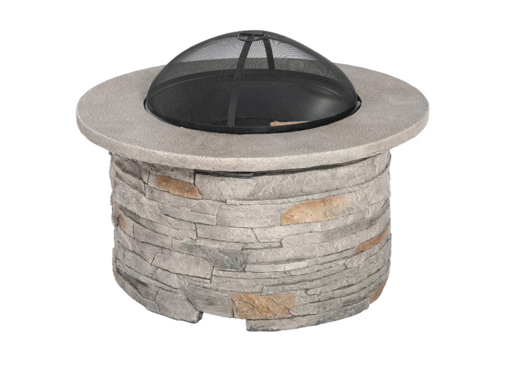 Channing Wood Burning Patio Fire Pit