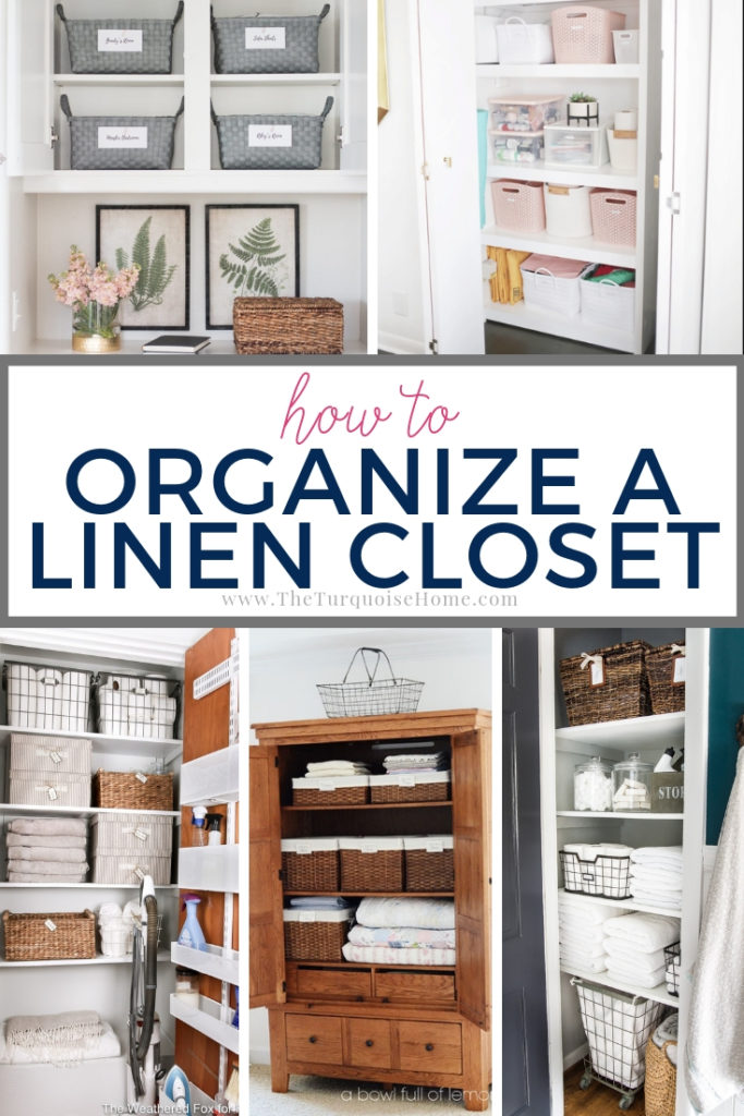 Realistic Linen Closet Organization - Organizing Moms