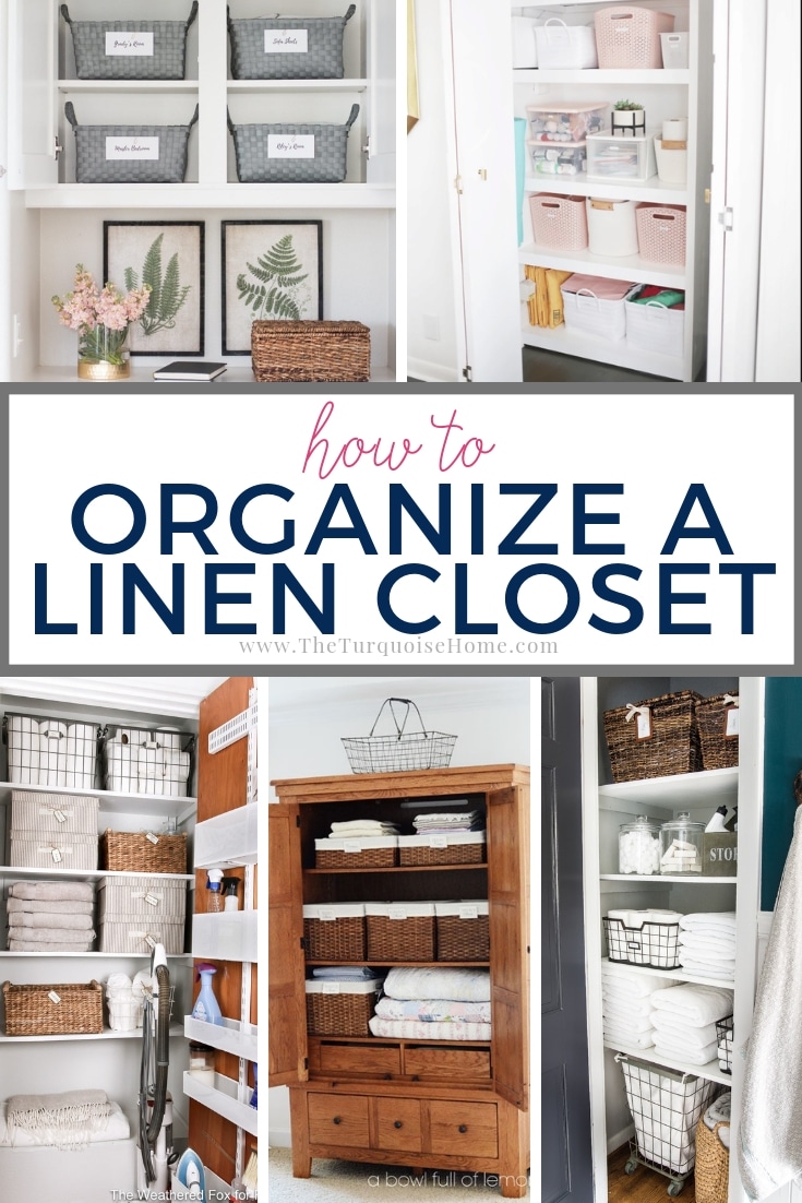 How to Organize a Linen Closet from the top organizational bloggers on the web!