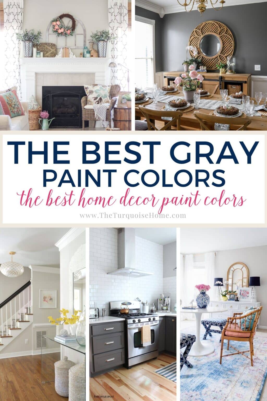 The Best Gray Paint Colors For Your Home - The Turquoise Home