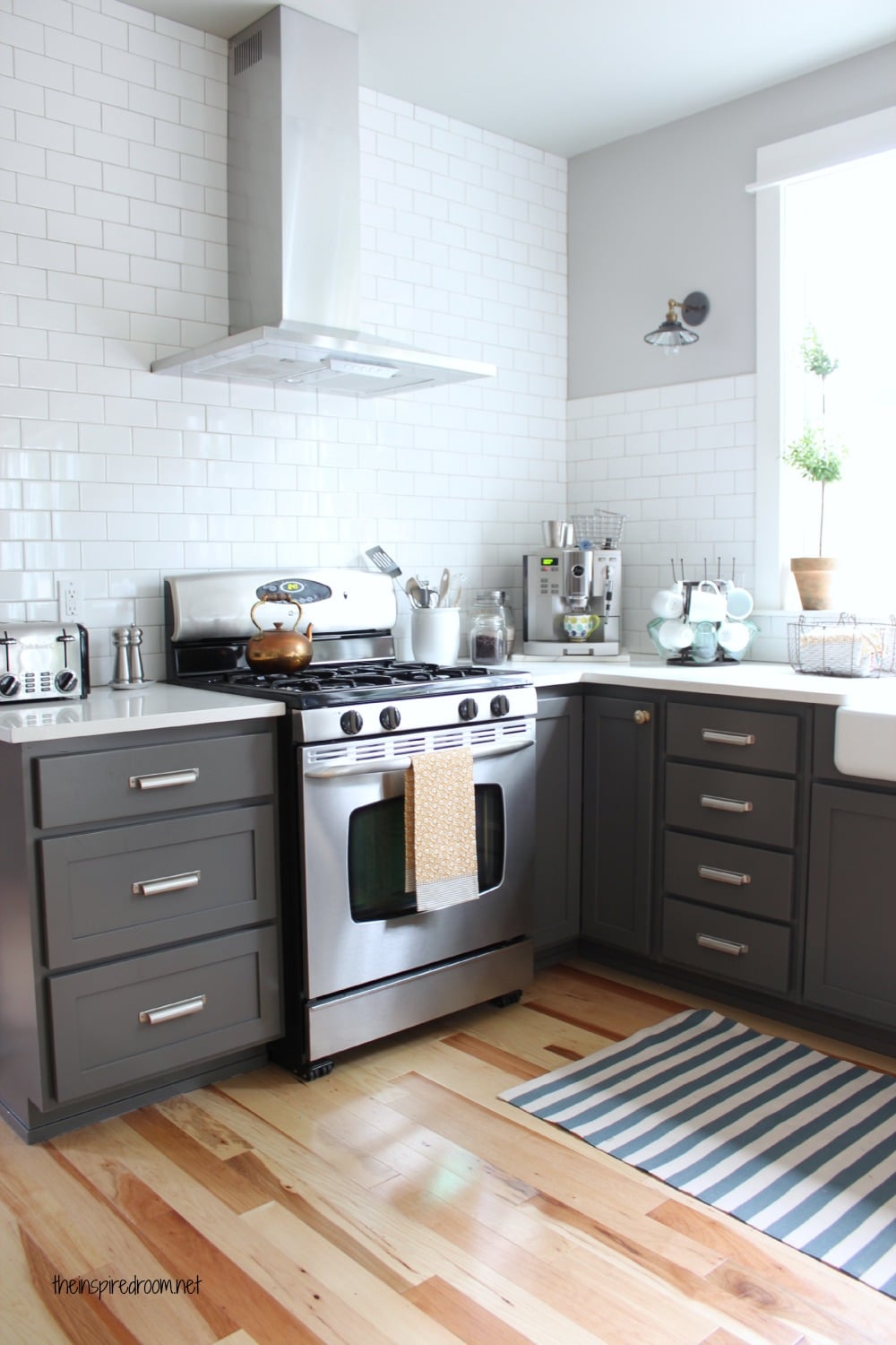 The Best Gray Paint Colors for Your Home -->> Kendall Charcoal in the kitchen
