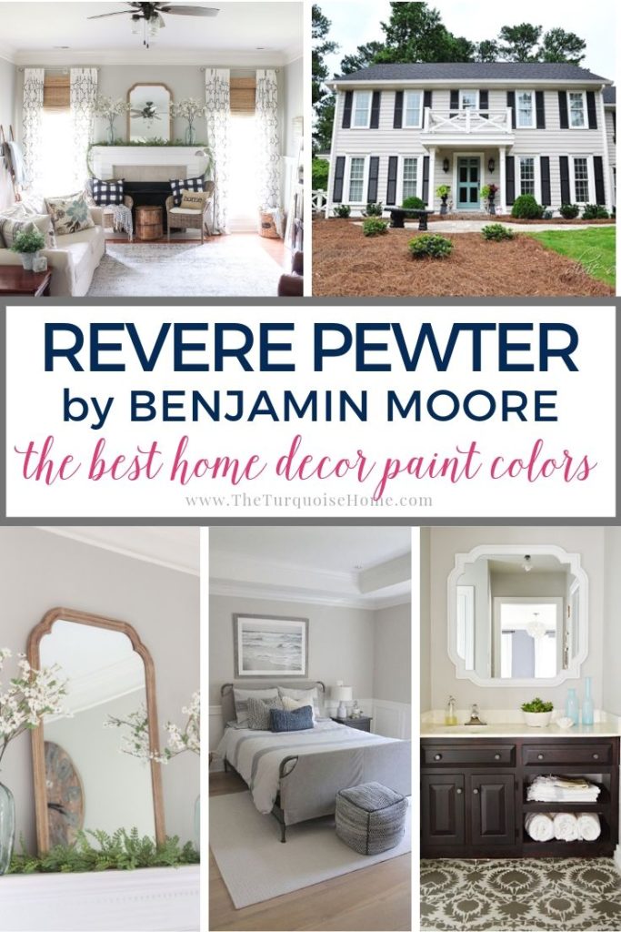 Revere Pewter The Best Home Decor Paint Colors The Turquoise Home