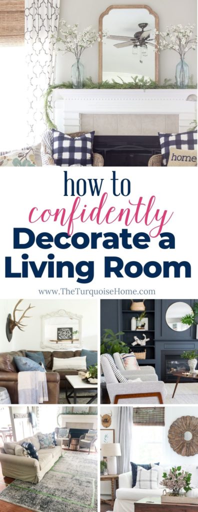 How to Confidently Decorate a Living Room - space planning, wall colors, where to hang art and everything in between!