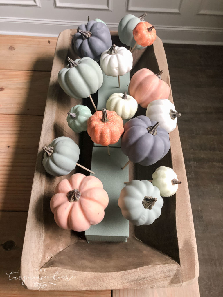 How to Create a Fall Dough Bowl Centerpiece