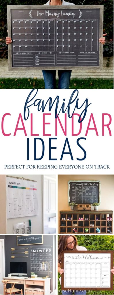 family calendar design