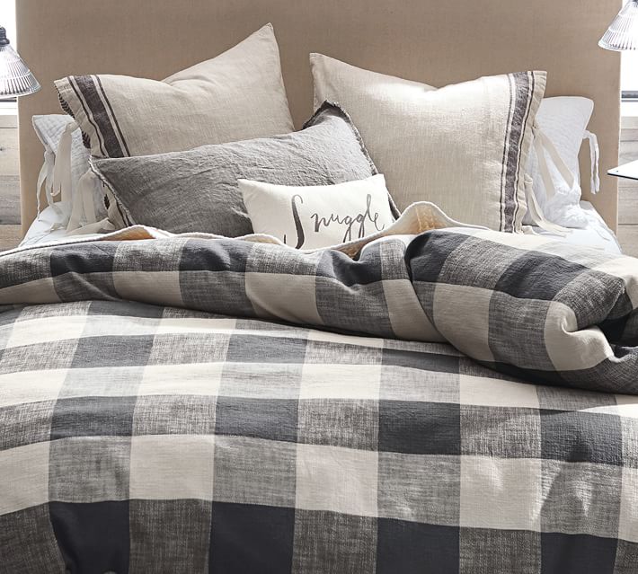 Buffalo Check Duvet | farmhouse bedding 