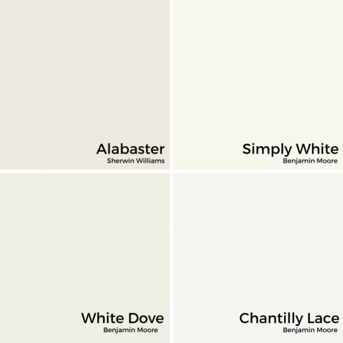 Benjamin Moore White Dove OC-17 - The Turquoise Home