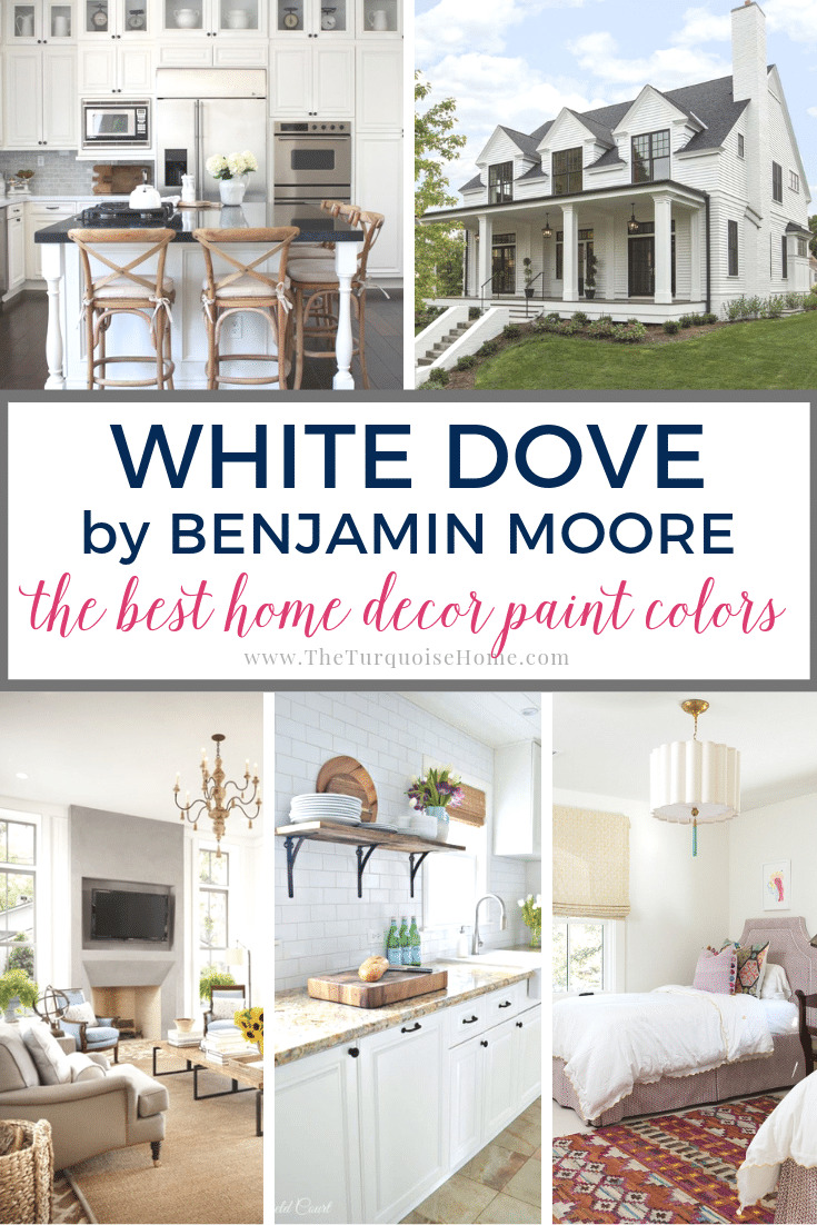 Benjamin Moore White Dove {The Best Home Decor Paint Colors}
