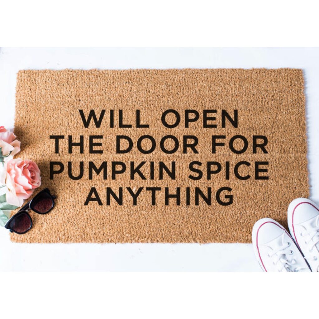 Pumpkin Spice Doormat