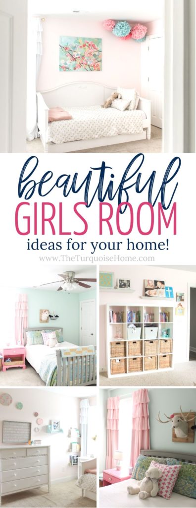 Beautiful girls bedroom ideas for your home! How to decorate a girls bedroom