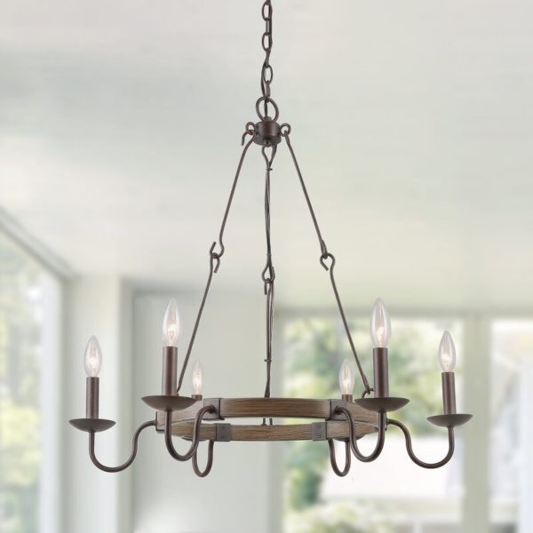 12 Beautiful Farmhouse Chandeliers for Your Home - The Turquoise Home