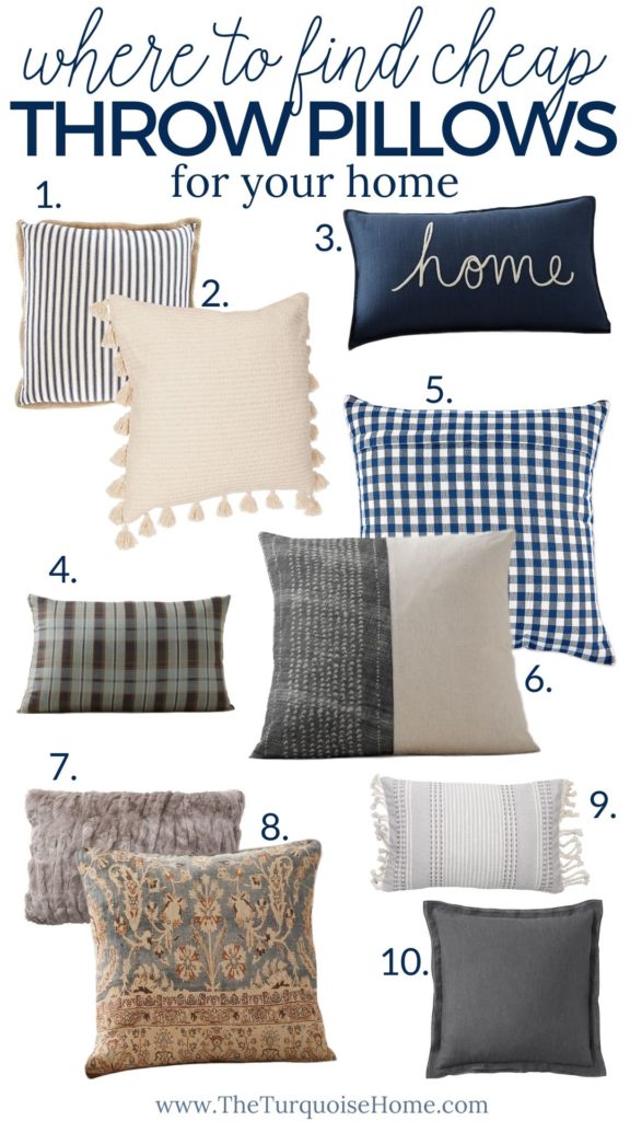 How To Find Affordable Throw Pillows For Your Couch