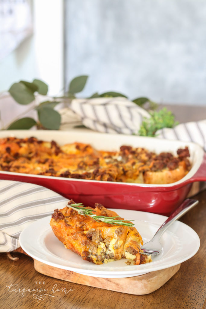 Overnight Sausage Breakfast Casserole