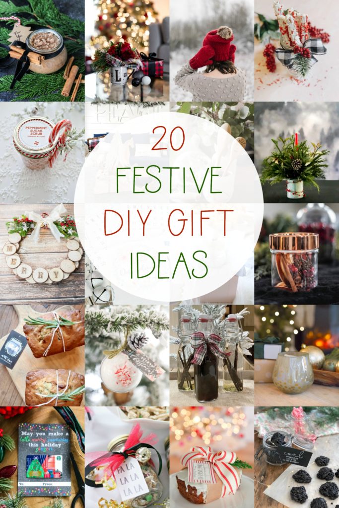 20 Festive DIY Gift Ideas for Christmas!!