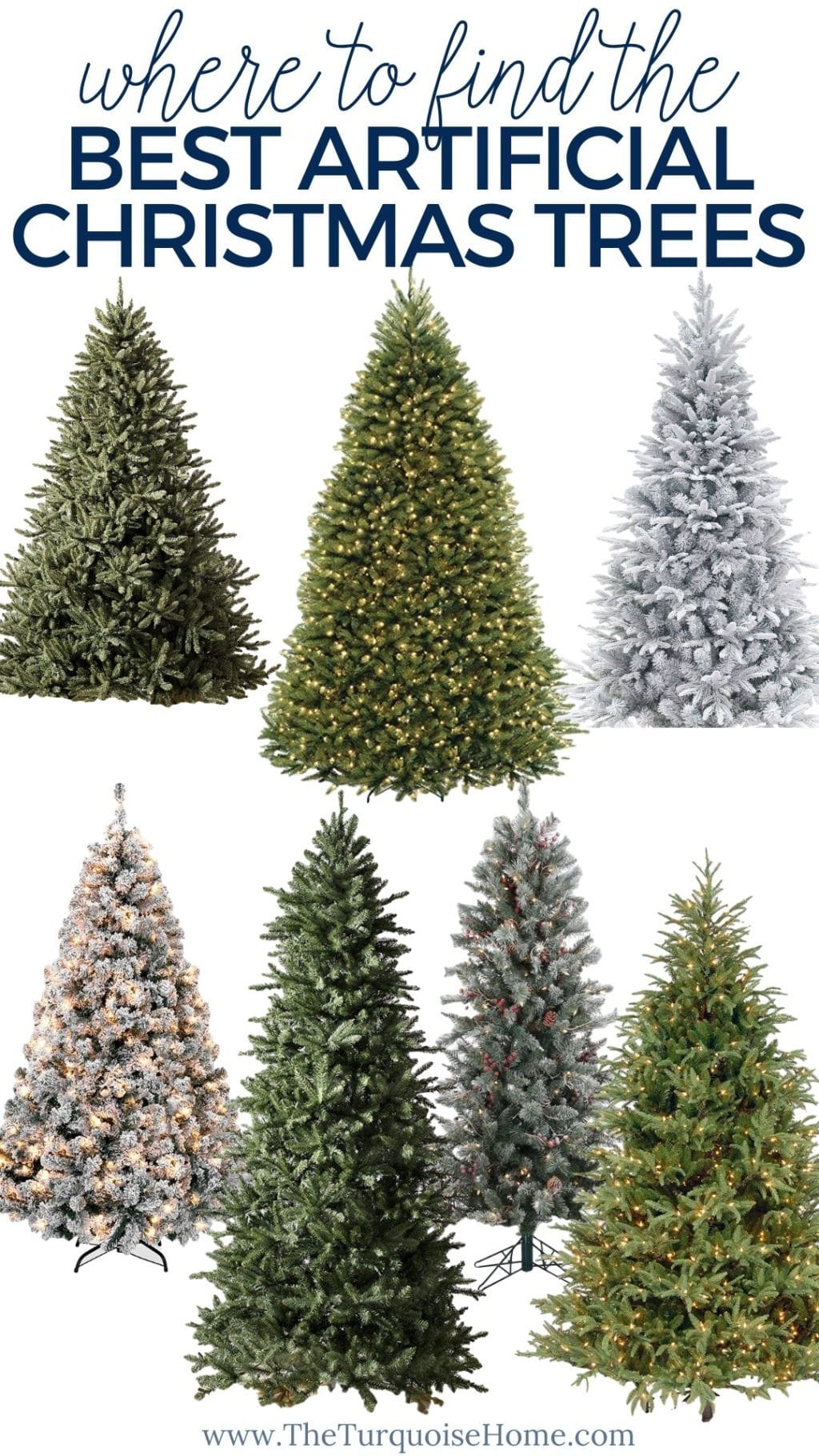 Where to Find the BEST Artificial Christmas Trees 