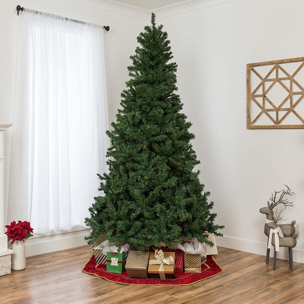 The Best Artificial Christmas Trees Of 2022 The Turquoise Home   Best Choice Products 9ft Spruce Hinged Artificial Christmas Tree 1024x1024 