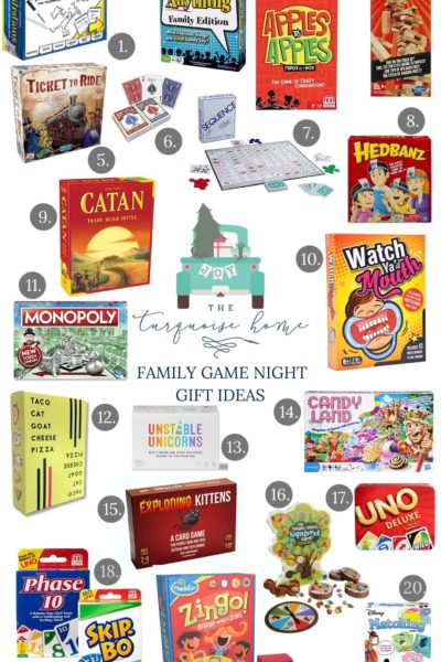 Gift Guide for Family Game Night! #giftguide